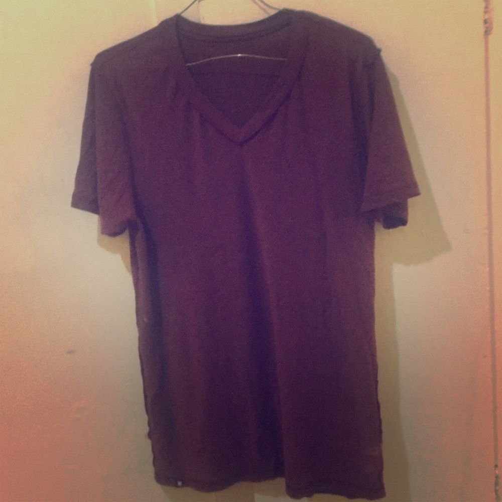Maroon v neck
